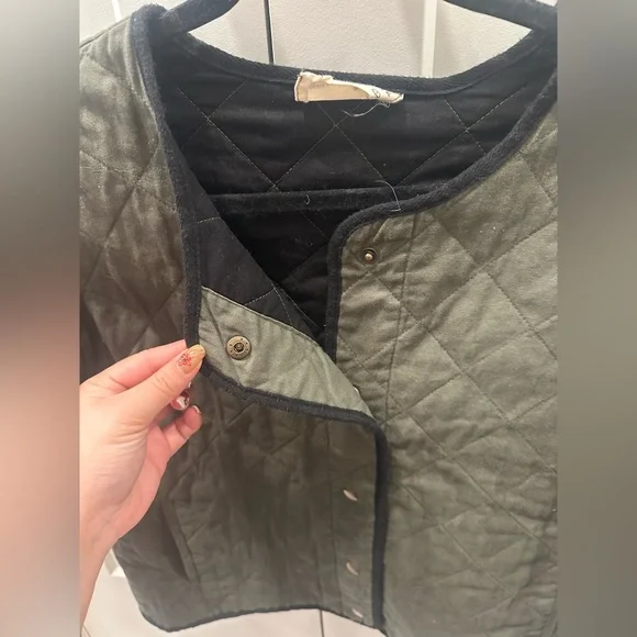 Jackson Rowe Green & Black Quilted Jacket Liner - Picture 7 of 10